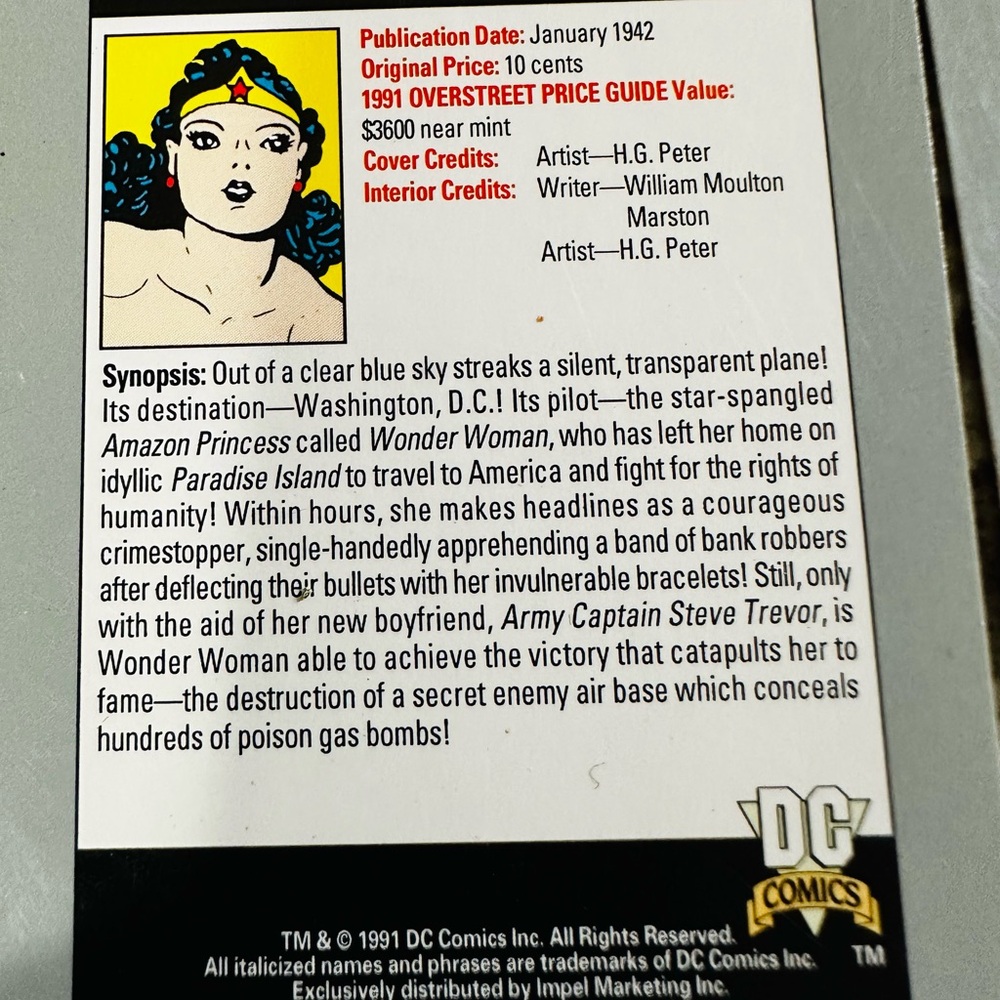 Vintage Comic Book Trading Cards Vintage 1991. Amazing collectible condition - Picture 4 of 12